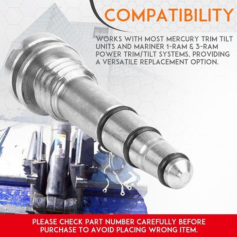 Upgrade Stainless for Mercury Power Trim Tilt Manual Release Valve Replace 18-6751, 813442A2, 813442A1, 811618A1, 811618, 812843A1,893929A01, 99660A1, 18-6751, 93929A01 in Kuwait