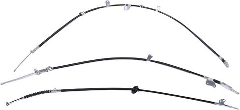 aqxreight Brake Cable Set, Front Rear Left Right Hand Brake Cable Replacement for Hilux GGN25 KUN26 2005 2016, with High Performance Metal Material for Easy Installation and Durability in Saudi Arabia