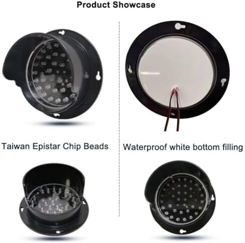 إشارة مرور LED، وحدة تحكم في إشارة المرور، مادة PC، مقاومة للماء والغبار، خاصة لتعليم الأطفال، الغرف الواسعة، المستودعات، إلخ. (100 مم، لونين 1 in Kuwait