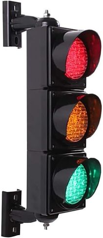 Green/Yellow/Red LED Light,100mm Pedestrian Crossing Traffic Lights,Can Be Used for Driving School Teaching, Movie Props, Bar Atmosphere Light Etc in Saudi Arabia