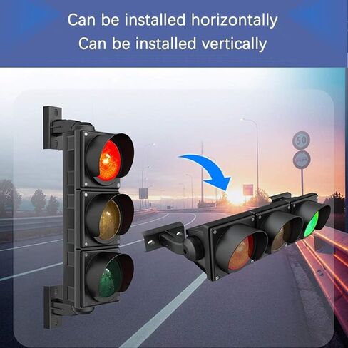 Green/Yellow/Red LED Light,100mm Pedestrian Crossing Traffic Lights,Can Be Used for Driving School Teaching, Movie Props, Bar Atmosphere Light Etc in Saudi Arabia