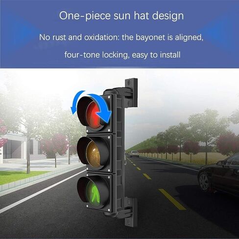 Green/Yellow/Red LED Light,100mm Pedestrian Crossing Traffic Lights,Can Be Used for Driving School Teaching, Movie Props, Bar Atmosphere Light Etc in Saudi Arabia