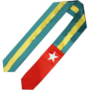 SNUWITH Somalia Flag Graduation Sash/Stole/Scarf 180X13CM Double Sided for Study Aboard International Students Graduation Decoration Item Gift in Saudi Arabia