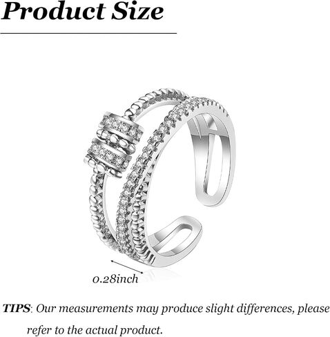 choice of all To My Daughter/Sister/Wife/Mom Fidget Ring Daughter Gift from Mom Anxiety Ring for Women Teen Girls Trendy Stuff Valentines Mothers Day Birthday Jewelry Gifts in Saudi Arabia