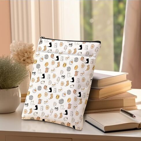 Classic Book Lovers Gifts,Book Sleeve,Vintage Forest Flower Waterproof Books Bag for Paperbacks with Zipper Front Pocket Bookish Accessories Gifts for Women Girls Sister Birthday Friendship in Saudi Arabia