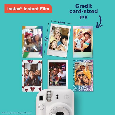 Fujifilm Instax Mini 12 Instant Camera (Pastel Blue) in Kuwait