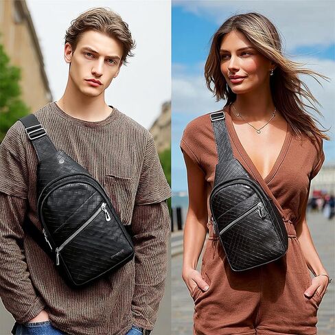 مجموعة حقائب حبال مكونة من قطعتين، حقيبة حبال من جلد البولي يوريثان مع محفظة كلاسيكية، تصميم متعدد السحاب للسفر، في الهواء الطلق in Kuwait