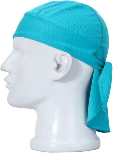 KXF Do Rag Cycling Skull Cap Sweat Wicking Pirate Motorcycle Head Bandana Wrap Cooling Helmet Liner for Women & Men in Kuwait