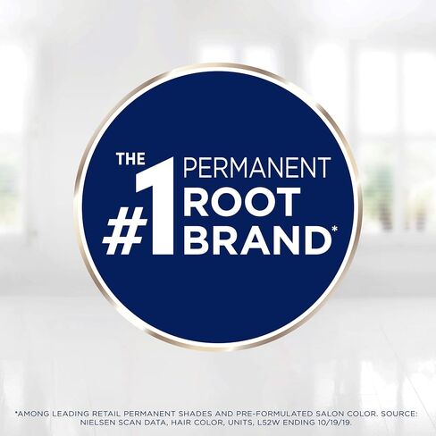 Clairol Root Touch-Up by Nice'n Easy Permanent Hair Dye, 2 Black Hair Color, Pack of 2 in Kuwait