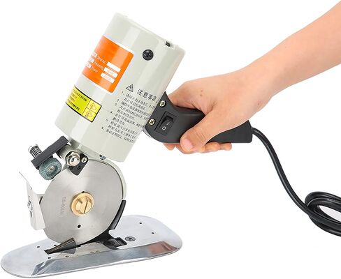 Electric Handheld Cloth Cutter with 3.54-inch Fabric Slitting Machine for Clothing, Leather, Textiles, Rubber, Paper in Saudi Arabia