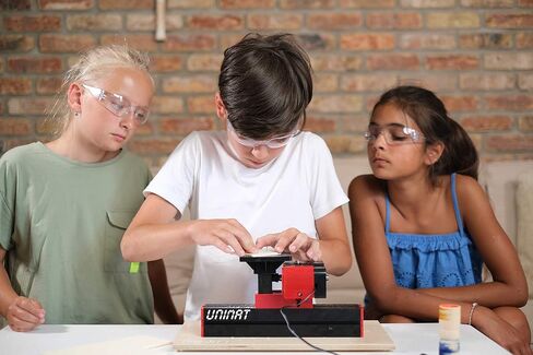 The Cool Tool UNIMAT 1 Basic – 4-in-1 Wood Workshop for Kids Ages 8+ – Tools for Wood and Cardboard – Made in Austria – Turn, Saw, Drill & Sand – Creative Woodworking Set in Saudi Arabia