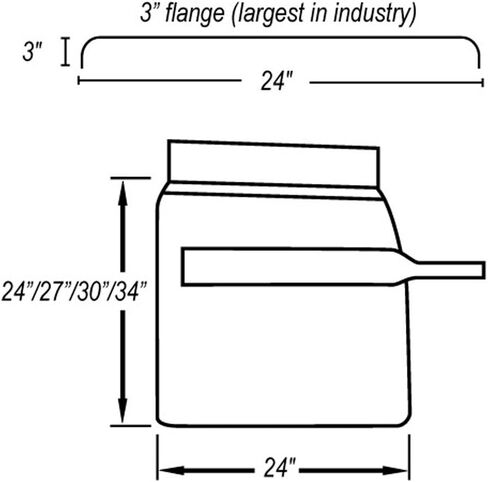 Hogebuilt 24" 16-Gauge 430 SS Millennium Semi Truck Quarter Fenders-Pair in Saudi Arabia