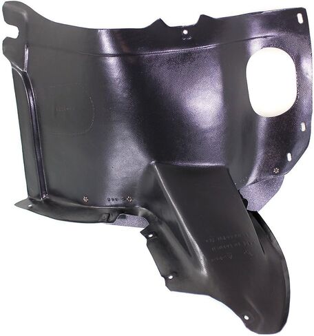 Evan Fischer Fender Liner Front, Driver Side, Front Section Compatible with 2010-2014 Volkswagen Golf2010-2014 Volkswagen GTI Plastic Material, With hole - VW1248118 in Saudi Arabia