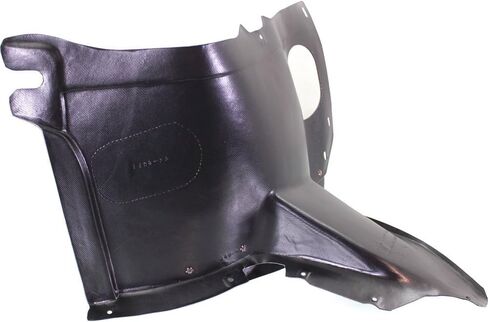 Evan Fischer Fender Liner Front, Driver Side, Front Section Compatible with 2010-2014 Volkswagen Golf2010-2014 Volkswagen GTI Plastic Material, With hole - VW1248118 in Saudi Arabia