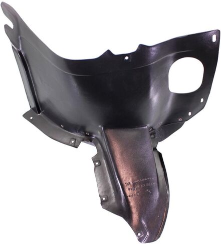 Evan Fischer Fender Liner Front, Driver Side, Front Section Compatible with 2010-2014 Volkswagen Golf2010-2014 Volkswagen GTI Plastic Material, With hole - VW1248118 in Saudi Arabia