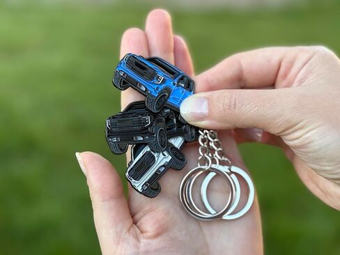Sierra Keychain compatible with GMC Sierra 1500 Accessories AT4 Denali 2025 2024 2023 Fob Key Chain Truck in Saudi Arabia