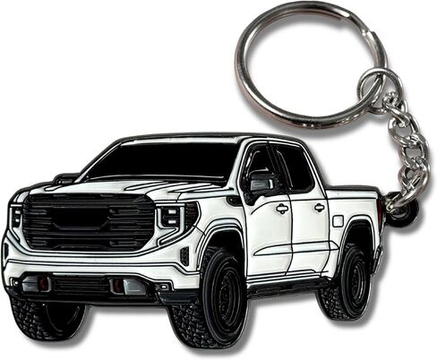 Sierra Keychain compatible with GMC Sierra 1500 Accessories AT4 Denali 2025 2024 2023 Fob Key Chain Truck in Saudi Arabia