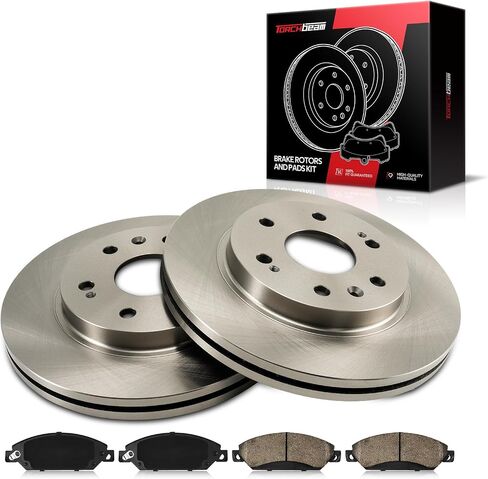 طقم فرامل ودوارات أمامية مقاس 12.99 بوصة من Torchbeam لسيارة شيفروليه 2005-2006 سيلفرادو 1500 5.3L، 2005-2006 سييرا 1500 5.3L، 2005-2006 سيلفرادو 1500 4.8L، 2005-2006 سيلفرادو 1500 4.3L، 55097 د1092 in Kuwait