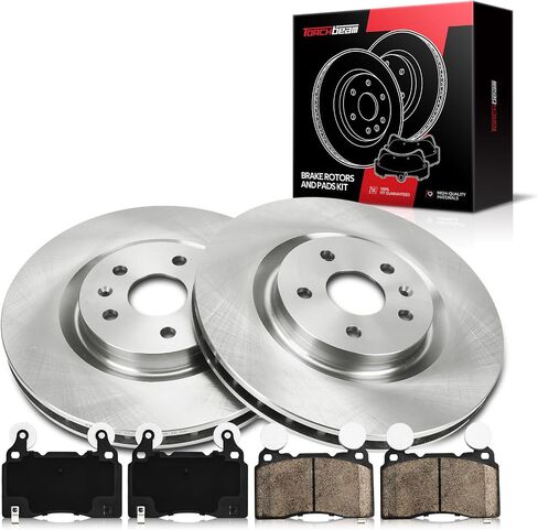 Torchbeam 13.98" Front Brakes and Rotors Kit Brake Kit Compatible with Chevrolet 2011-2015 Camaro 6.2L, 55175 D1474 in Saudi Arabia