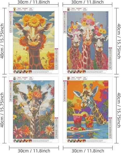 سانتيواي 6 مجموعات من مجموعات الفن الماسي للفطر للبالغين والأطفال، طقم فني ماسي 5D للمبتدئين، طلاء يدوي مع لوحة فنية مستديرة كاملة للأحجار الكريمة لهدايا ديكور الحائط المنزلي (11.8 × 15.7 بوصة) in Kuwait