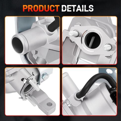 صمام فحص مضخة حقن الهواء الثانوي متوافق مع Toyota Tundra 2007-2009، Sequoia 2008-2009، 4.7L V8، استبدال # 911-622، 25710-50031، 25710-50032، 25710-50030، 2571050042 in Kuwait