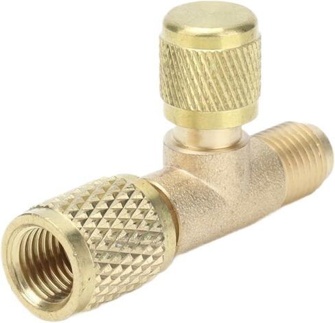 1/4 صمام العادم تكييف التبريد محول الشحن لأدوات إصلاح خط R22 R12 R134 in Kuwait