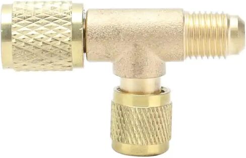 1/4 صمام العادم تكييف التبريد محول الشحن لأدوات إصلاح خط R22 R12 R134 in Kuwait