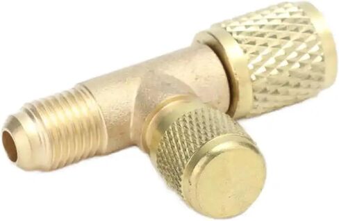 1/4 صمام العادم تكييف التبريد محول الشحن لأدوات إصلاح خط R22 R12 R134 in Kuwait