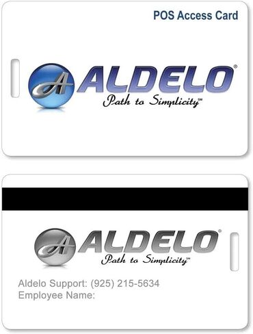 Aldelo POS PVC Encoded Access Cards Pack of 10 in Saudi Arabia