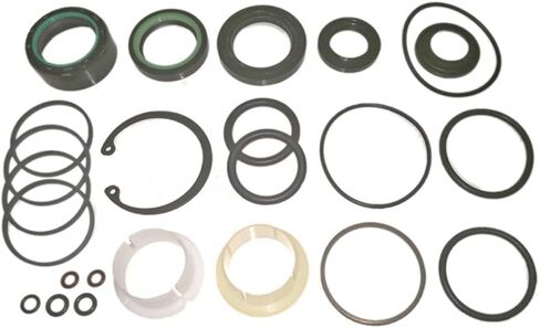 Power Steering Rack and Pinion Seal Repair Kit Compatible with VOLVO S60 2000-2008 S80 2000-2003 V70 2000-2007 XC70 2004-2007 XC90 2002-2007 in Saudi Arabia
