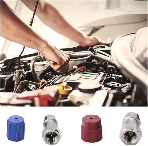 مجموعة التحديثية R12 إلى R134a إلى R134 محول تحويل المنفذ المناسب للهواء التلقائي القياسي in Saudi Arabia
