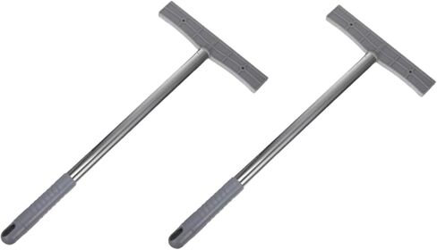 2X Handheld Stainless Steel Sign Holders Advertising Billboard Rods for Sports Meeting Tour Guide Event Signage- 40 cm in Saudi Arabia