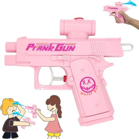 Upgraded Version Water Gun Prank,Two-Way Funny Novelty Toy,Suitable for Water Parties,Summer Entertainment,Travel Gatherings (Light Blue) in Kuwait