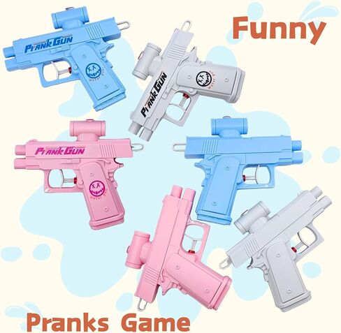 Upgraded Version Water Gun Prank,Two-Way Funny Novelty Toy,Suitable for Water Parties,Summer Entertainment,Travel Gatherings (Light Blue) in Kuwait