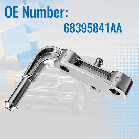 Rear Right Exhaust Bracket Muffler Support - Compatible with 2019-2024 Ram 1500 5.7L 6.2L - Passenger Side Exhaust Support Bracket Assembly - Replaces 68395841AA - Heavy-Duty & Corrosion-Resistant in Kuwait