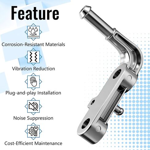 Rear Right Exhaust Bracket Muffler Support - Compatible with 2019-2024 Ram 1500 5.7L 6.2L - Passenger Side Exhaust Support Bracket Assembly - Replaces 68395841AA - Heavy-Duty & Corrosion-Resistant in Kuwait