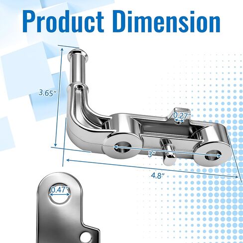 Rear Right Exhaust Bracket Muffler Support - Compatible with 2019-2024 Ram 1500 5.7L 6.2L - Passenger Side Exhaust Support Bracket Assembly - Replaces 68395841AA - Heavy-Duty & Corrosion-Resistant in Kuwait