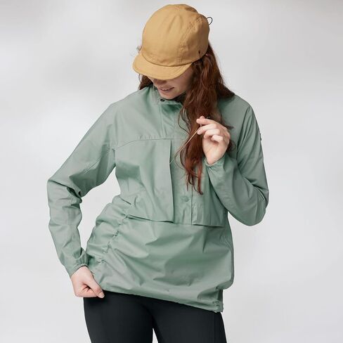 سترة Fjällräven Abisko Hike Anorak للنساء - أكمام طويلة متينة وأنيقة مع نمط بلوفر وياقة منتشرة in Kuwait