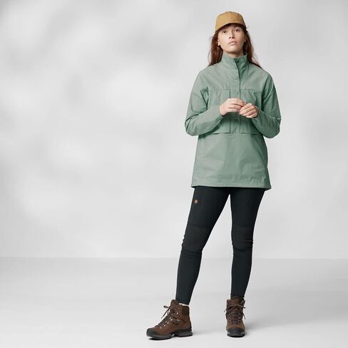 سترة Fjällräven Abisko Hike Anorak للنساء - أكمام طويلة متينة وأنيقة مع نمط بلوفر وياقة منتشرة in Kuwait