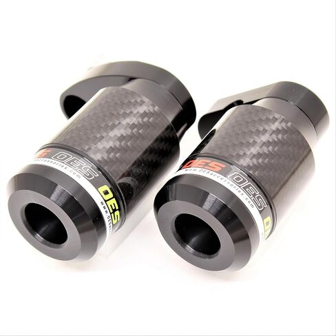 OES No Cut Carbon Frame Sliders for 2024 2025 ZX6R 636 (Red) in Kuwait