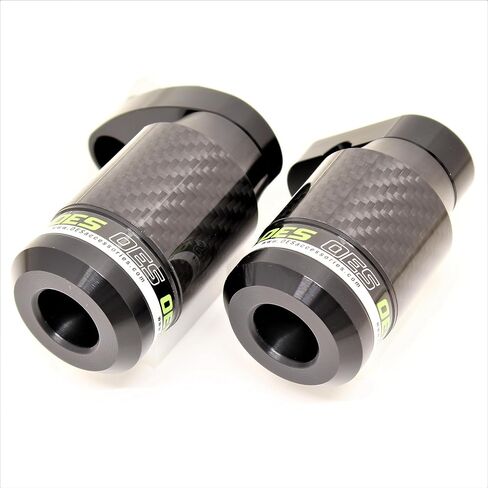 OES No Cut Carbon Frame Sliders for 2024 2025 ZX6R 636 (Red) in Kuwait