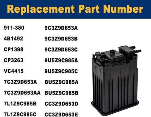 911-380 Vapor Canister Compatible with E150 E250 E350 F250 F350 Super Duty 4.6L 5.4L 6.2L 6.8L V8 V10 in Saudi Arabia