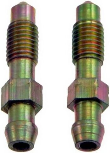 KarParts360 Disc Brake Bleeder Screw | Treated Steel | Silver Color | M7 By 1.0 Bolt Thread Size | Replacement For 14002542, 83500036 in Saudi Arabia
