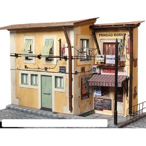 مجموعة نماذج EarthMark Lisbon Trolley بمقياس 1:24 من الخشب والمعدن 53005 من OcCre ((Diorama فقط - بدون نموذج أو طلاء)) in Kuwait