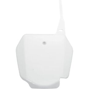 UFO SU03968-041 Replacement Plastic (for Suzuki Front # Plate RM85 White) in Kuwait