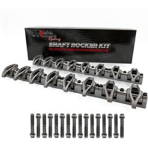 مجموعة BTR Brian Tooley Racing LS3 Shaft Rocker Kit V2 | تم تجميعها مسبقًا مع أجسام BTR Rocker | يناسب 6.0L و6.2L LS3 LS99 LSA LS9 L92 L76 L77 رؤوس المنافذ المستطيلة in Kuwait