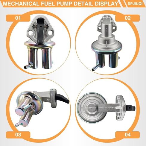 مضخة الوقود الميكانيكية M4589 MF0060 SP1043MP 520-8140 40373 4589 يناسب 1969-1971 موبار دودج بليموث كرايسلر 6.3L 7.2L 383 440 CID Big Block V8 سلسلة سيارات العضلات in Saudi Arabia