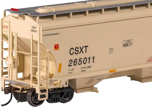 قطارات باخمان - Trinity 5161 3-Bay Covered Hopper - CSX® #265044 (Grain Express) - مقياس HO in Kuwait