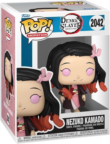 Funko Pop! Animation: Demon Slayer - Nezuko Kamado (Smiling) - Collectable Vinyl Figure - Gift Idea - Official Merchandise - Toys for Kids & Adults - Anime Fans - Model Figure for Collectors in Saudi Arabia