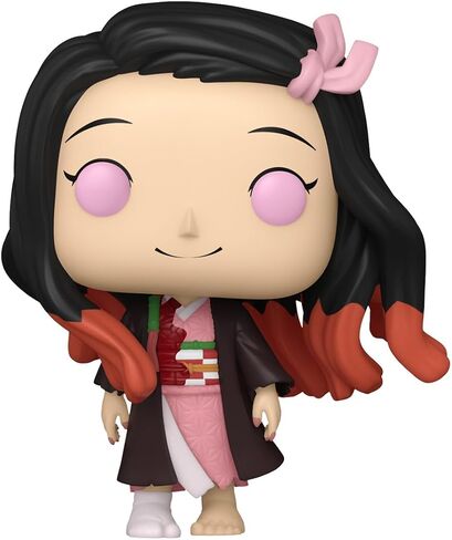 Funko Pop! Animation: Demon Slayer - Nezuko Kamado (Smiling) - Collectable Vinyl Figure - Gift Idea - Official Merchandise - Toys for Kids & Adults - Anime Fans - Model Figure for Collectors in Saudi Arabia